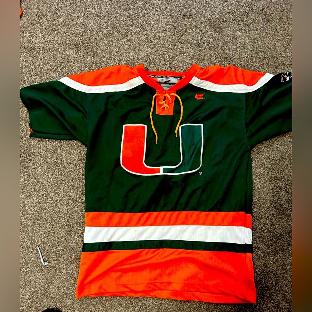 Miami Hurricanes Hockey Jersey